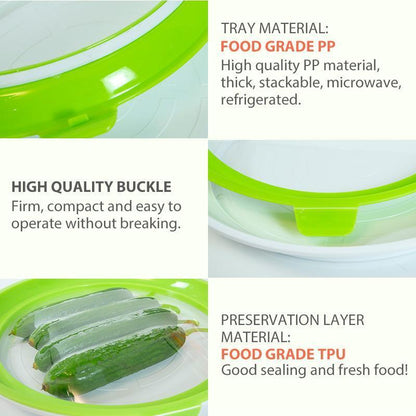 Round Food Preservation Tray