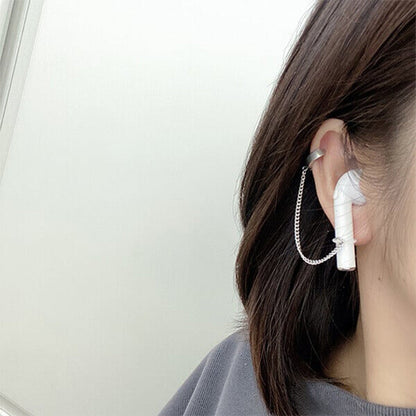 Fashion Anti-lost Earrings for Bluetooth Earbuds