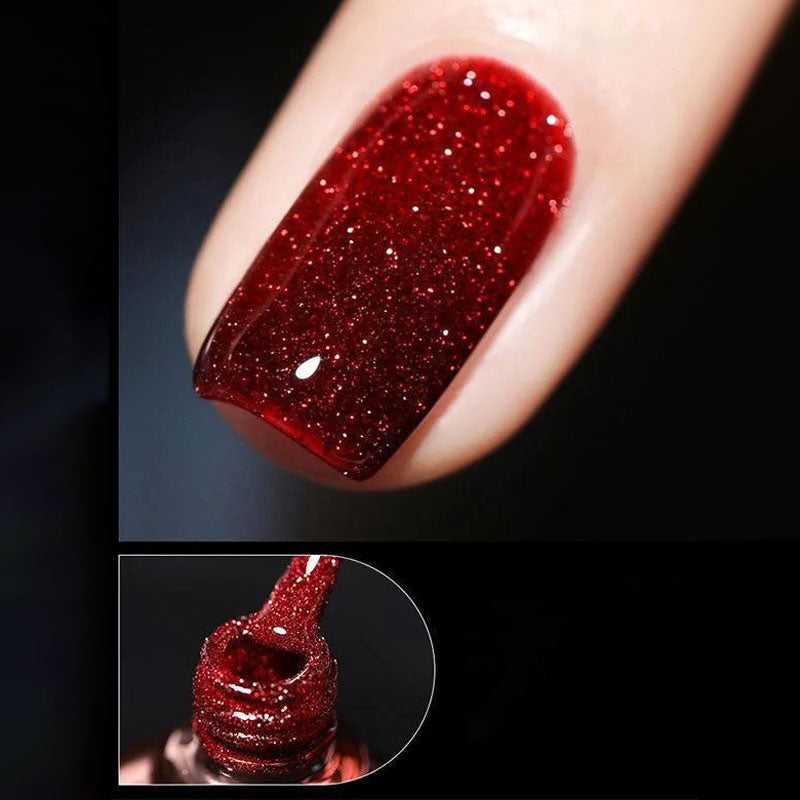 👍2024 New Arrival💥High Density Glitter Nail Gel Polish