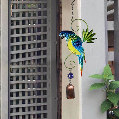 Parrot Wind Chime Hanging Decor