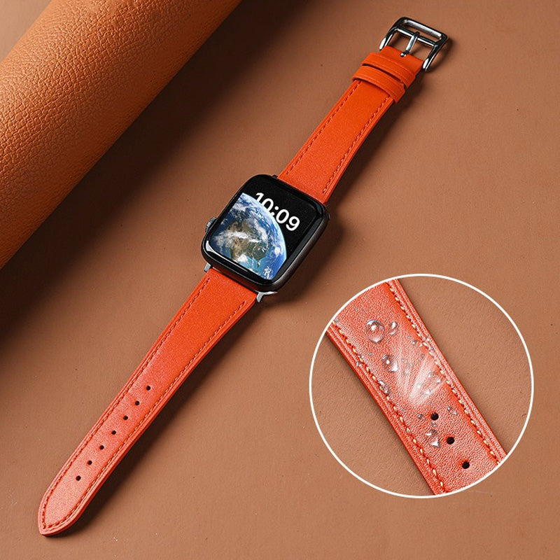 Leather Watch Band Compatible for Apple Watch 38mm 40mm 42mm 44mm 45mm 49mm