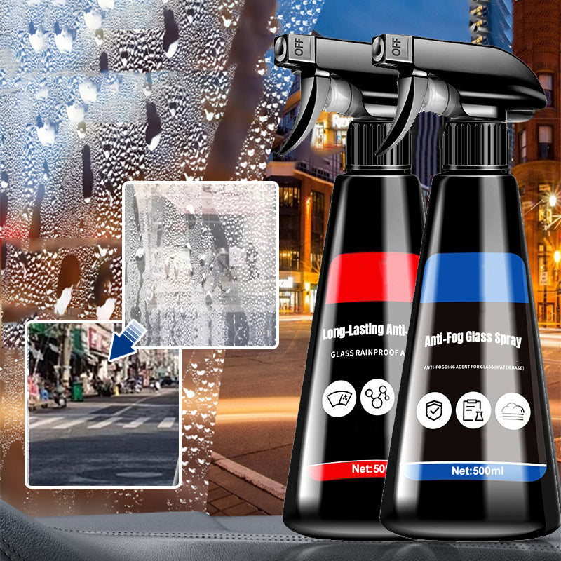 Long-Lasting Anti-Rain / Anti-Fog Glass Spray