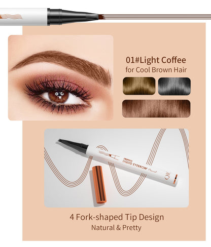 Liquid Smudge-proof Natural Eyebrow Pencil-BUY 1 GET 1 FREE