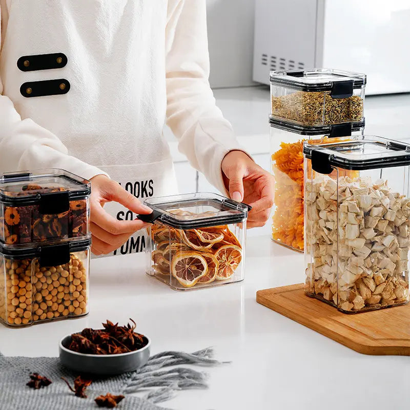 Air-Tight Unbreakable Kitchen Storage Jar