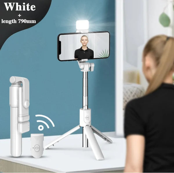 New 6 In 1 Wireless Bluetooth Selfie Stick