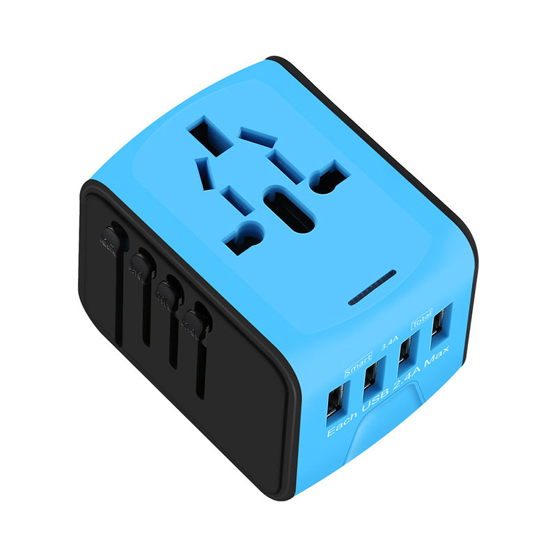 Universal Travel Plug Adapter With 4 USB Ports