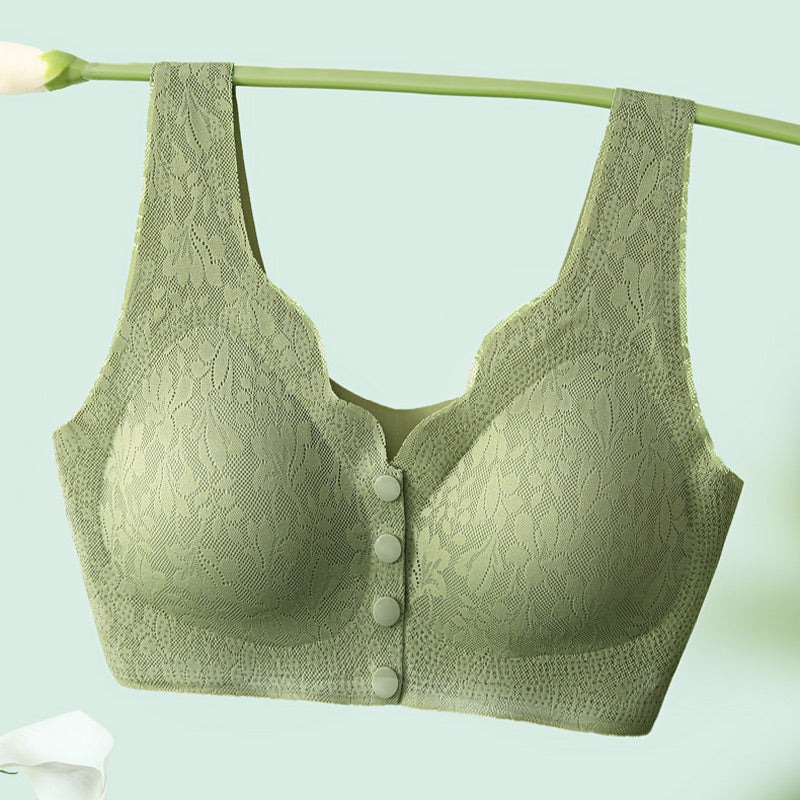 Front Buckle Sleep Bra For Older Women