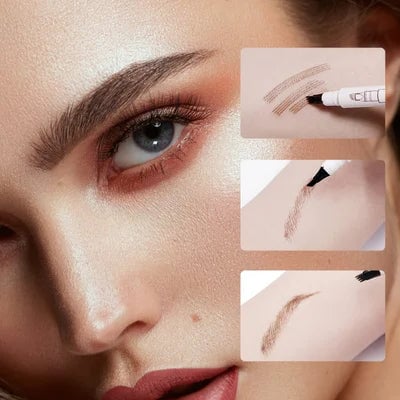 New Waterproof Brow Pencil with Micro-Fork Tip