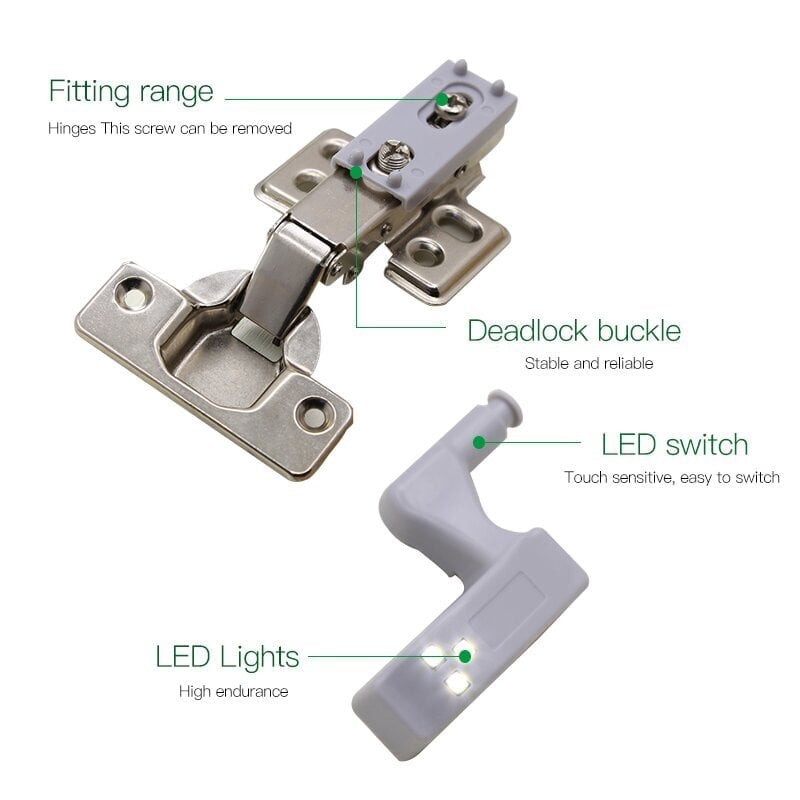 LED Inner Hinge Lamp Under Cabinet Lights