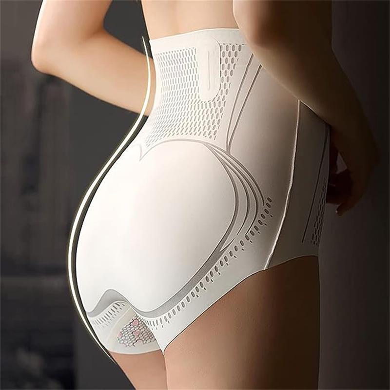 Ice Silk Ion Fibre Repair Shaping Shorts, Tummy Control Underpants