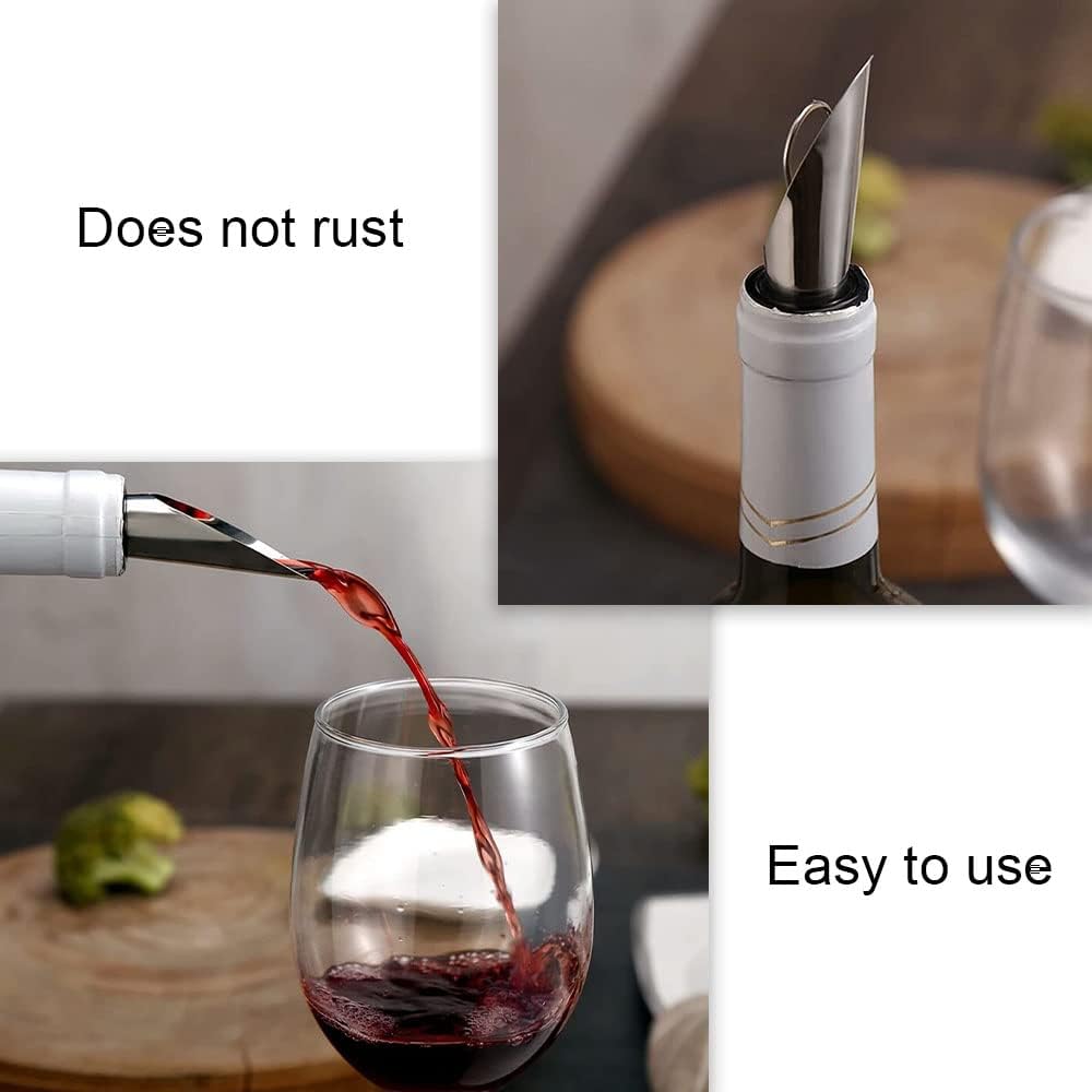 Champagne Red Wine Beverage Beer Sealing Bottle Cap Plug And Pourer Two-In-One