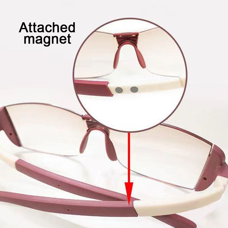 Fashionable Anti-blue Light Anti-fatigue Glasses For Near And Far Use