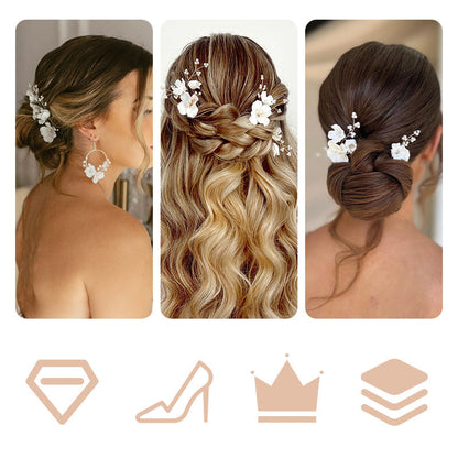 Floral Hair Pins