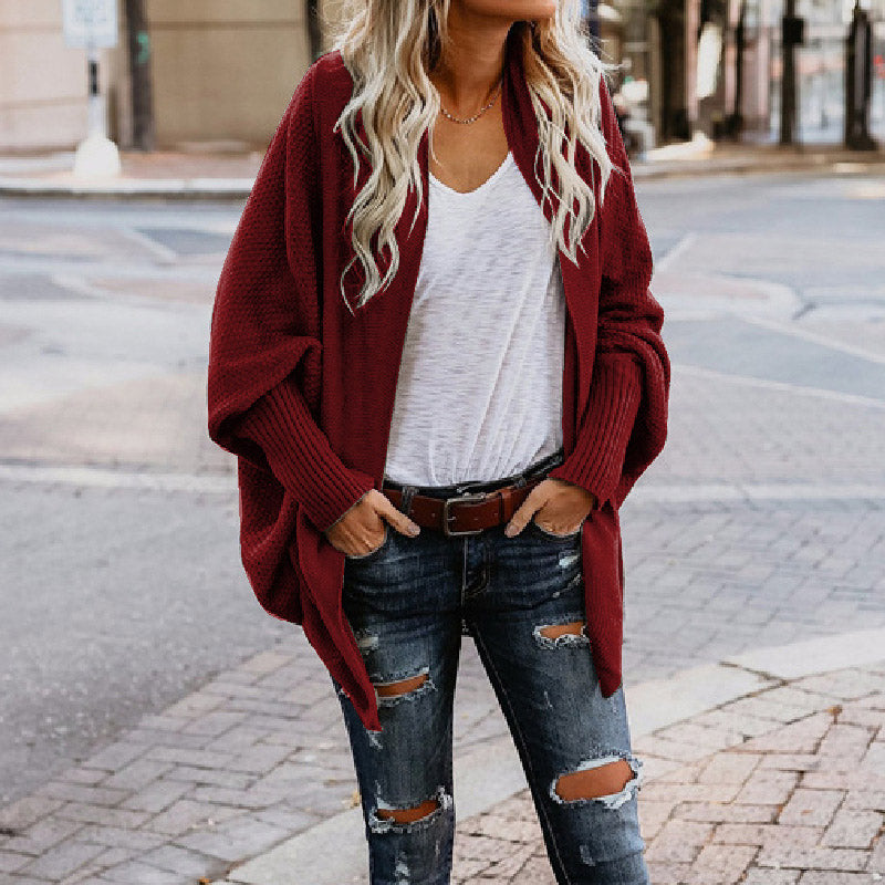 Long Sleeve Knitted Cardigan