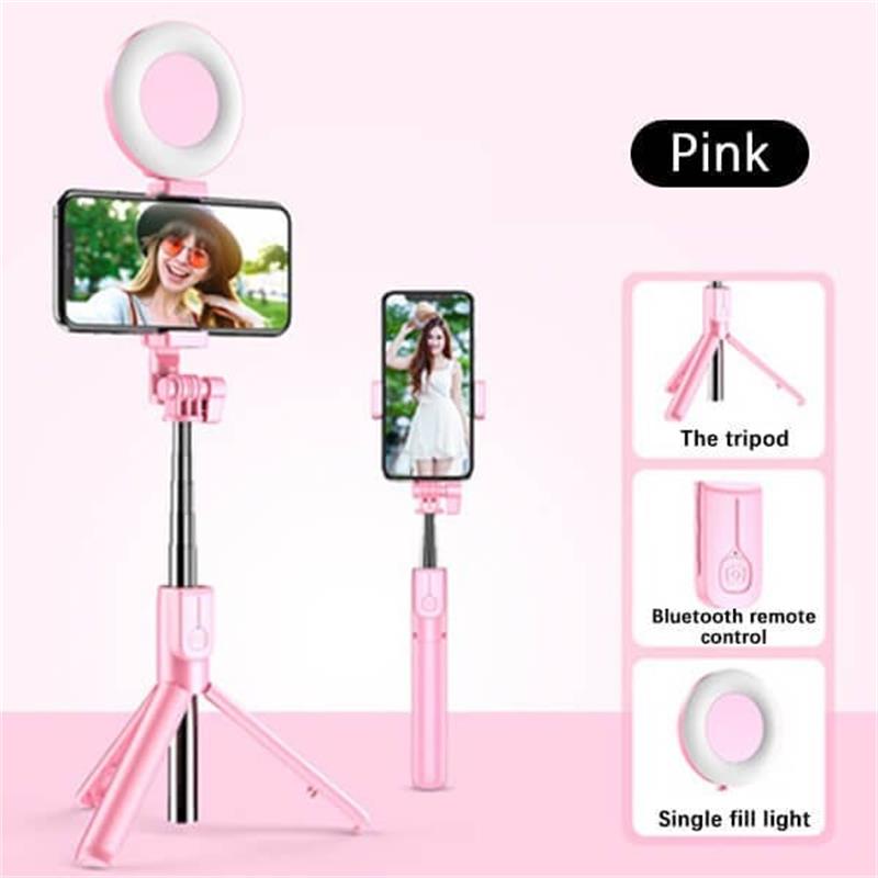 Hot Sale!!New 6 in 1 Bluetooth Selfie Stick