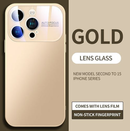 Electroplated Large Window For Iphone Case