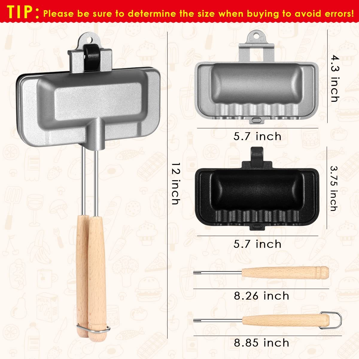 Hot sale-Removable Sandwich Pan (BUY 2 FREE SHIPPING)