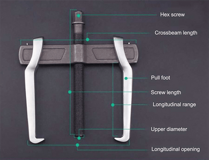 Forged Two-jaw Bearing Puller