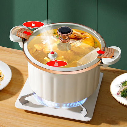 🎁Hot Sale 49% OFF⏳Non-stick Enamel Micro Pressure Cooker