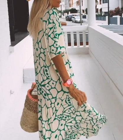 🌸Women's Casual Floral Swing Dress Summer Dress