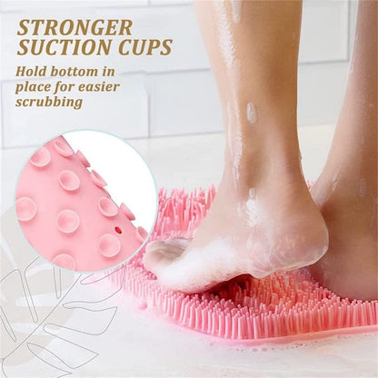 Summer Hot Sale-Shower Foot And Back Scrubber Massage Pad