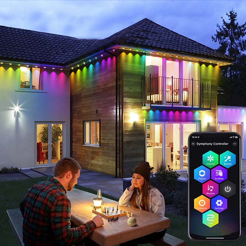 🎊Christmas sale🎊Smart RGB Outdoor Lights Strings