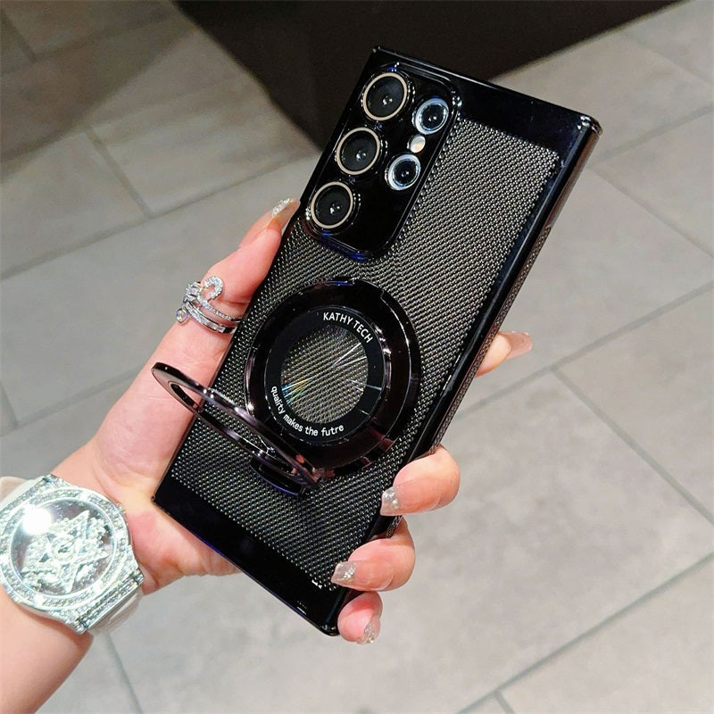 Phone Case with Magnetic Ring Stand for Galaxy Series