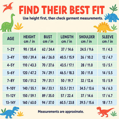 🦖👕Kids Dinosaur Alphabet Graphic T-Shirt