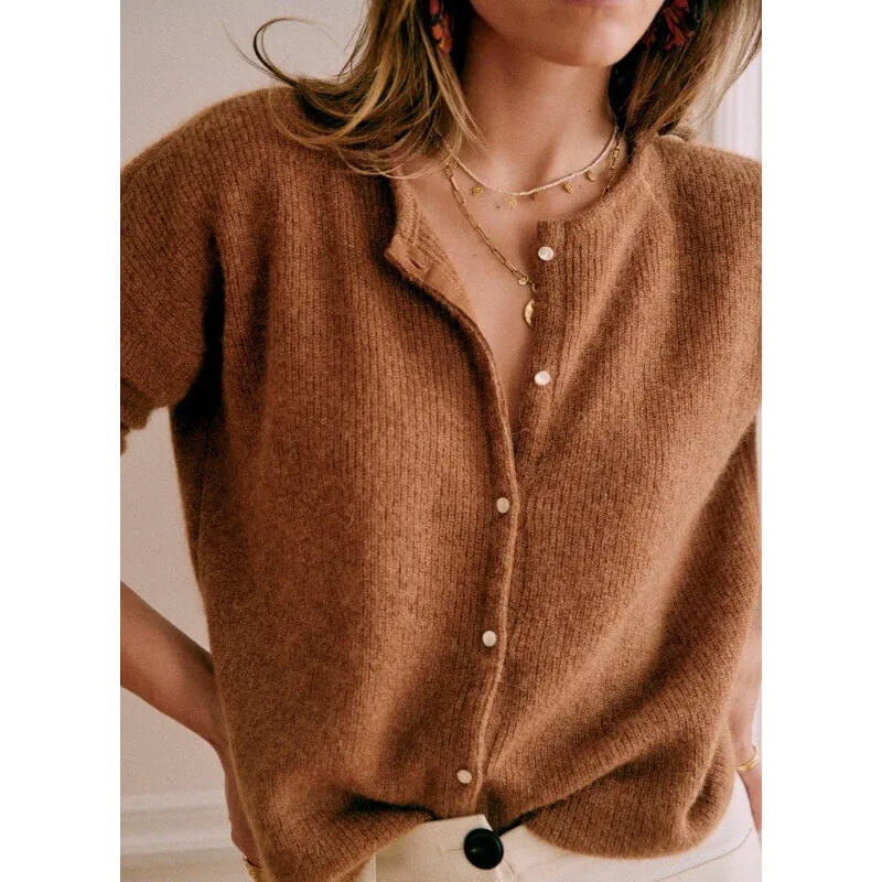 Buttons Super Soft Kint Cardigan