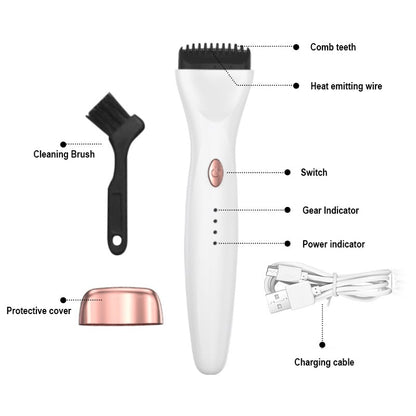 👑2024 New 5D Push Heated Eyelash Curler