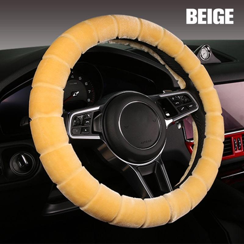 Plush Car Steering Wheel