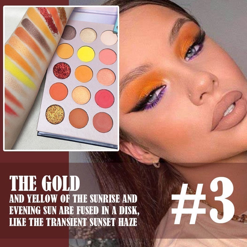 60 Color Rotating Eyeshadow Palette