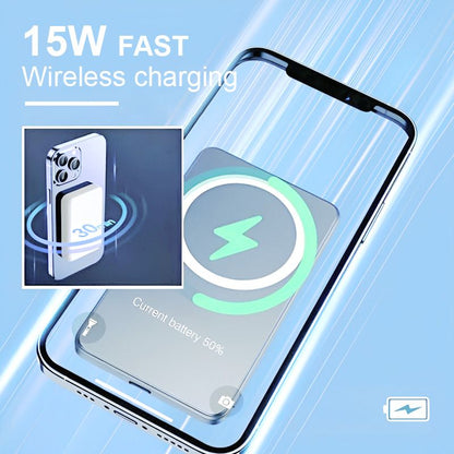 Portable Wireless Magnetic Power Bank