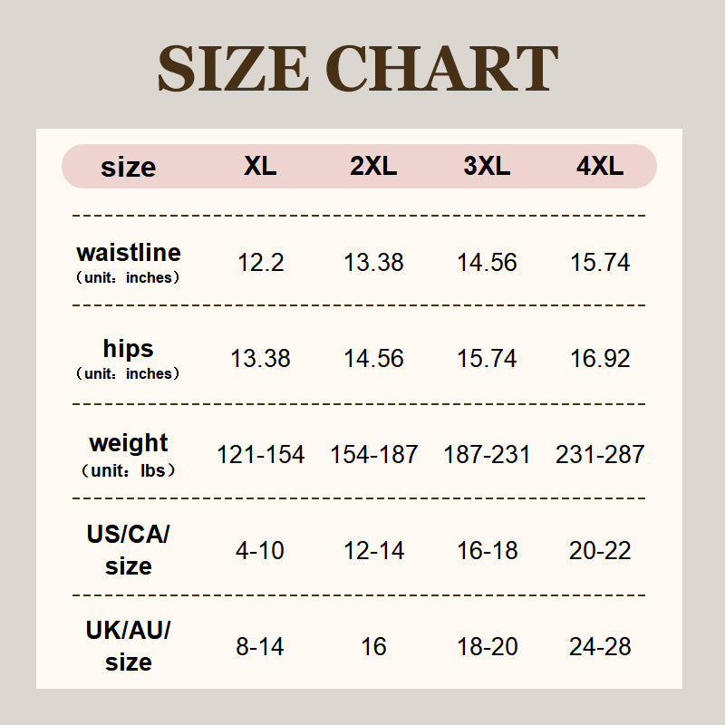 Women's Plus Size High Elastic Panties