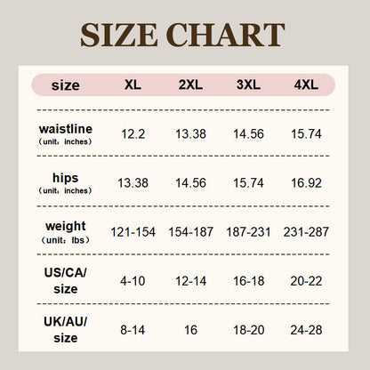 Women's Plus Size High Elastic Panties
