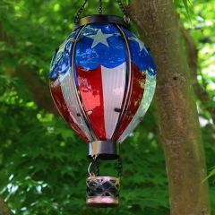 【NICE GIFT】Hot Air Balloon Solar Lantern