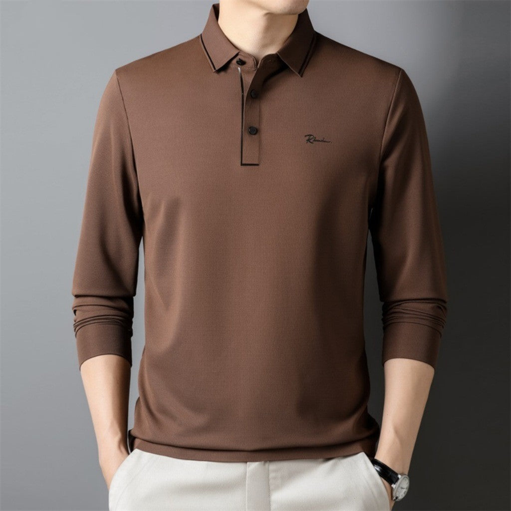 Long Sleeved Shirt Men's Autuan Business Top