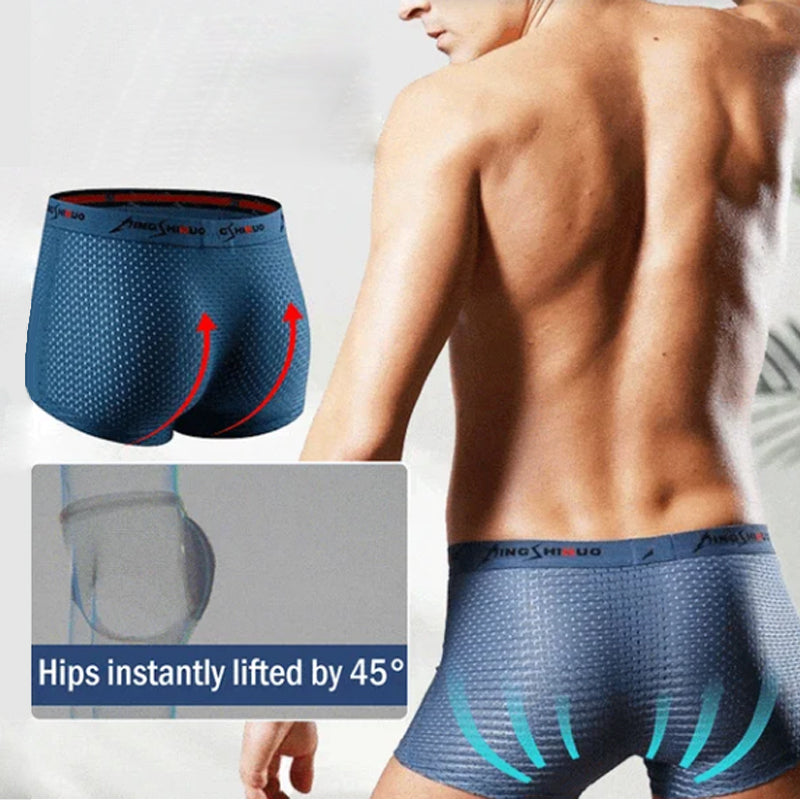 [Best Gift for Him] Men's Breathable Mesh Boxer Briefs