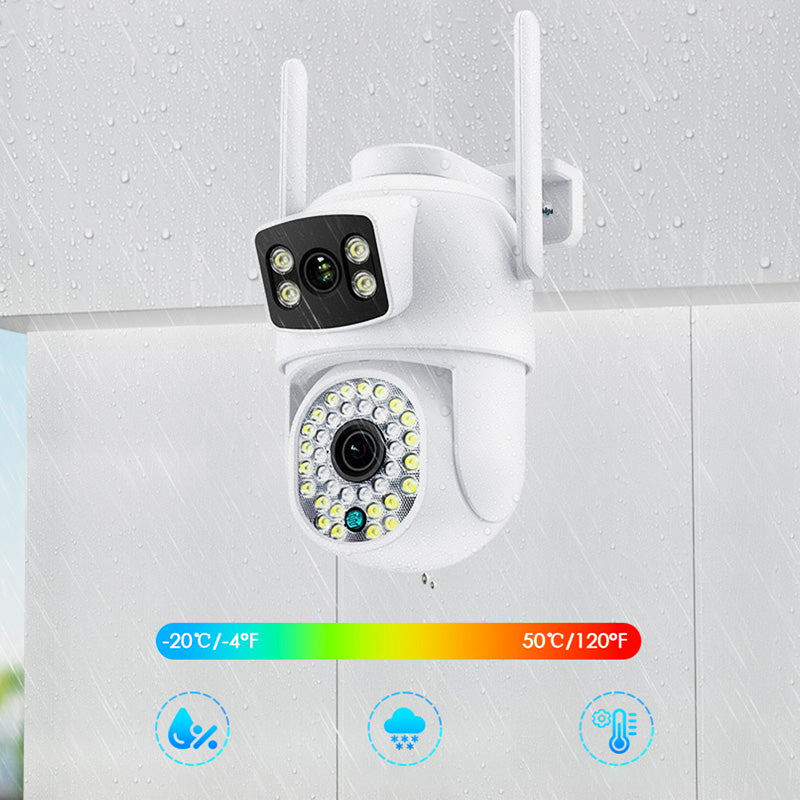 Dual Lens Auto Tracking HD Security Cameras