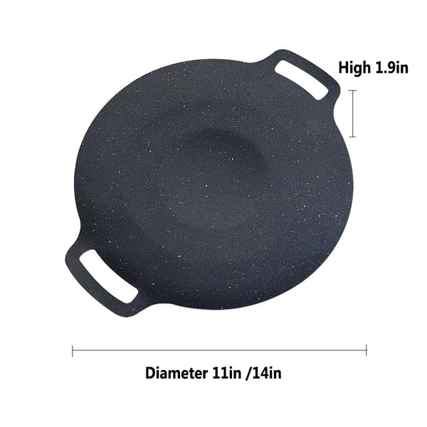 Multi-function Medical Sone Grill Pan Non-stick Pan