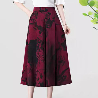 Women’s  Elegant Chiffon Wide Leg Culottes