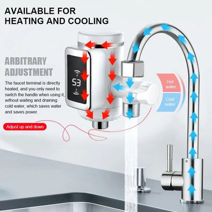 Hot Water Faucet With Digital Display🔥-Clearance At Low Price