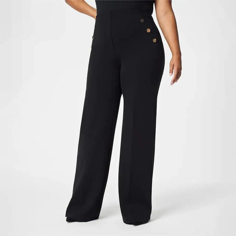 🔥Three Lengths Available🔥 Winter High Stretch High Waist Wide Leg Trousers