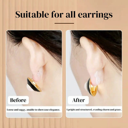 🔥Clear Silicone Earring Backs With Strong Support