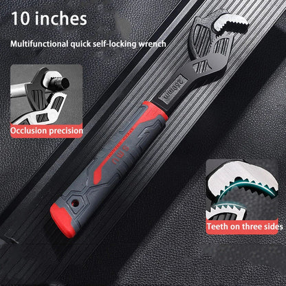 Industrial Grade Multifunctional Self-locking Pipe Wrench Tool