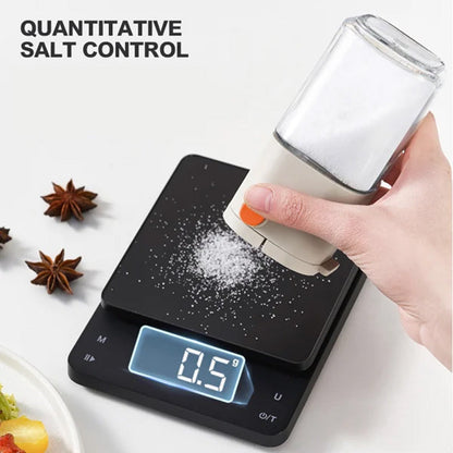 Buy 2 Get 1 Free 🔥 Multifunctional Precise Quantitative Salt & Seasoning Dispenser