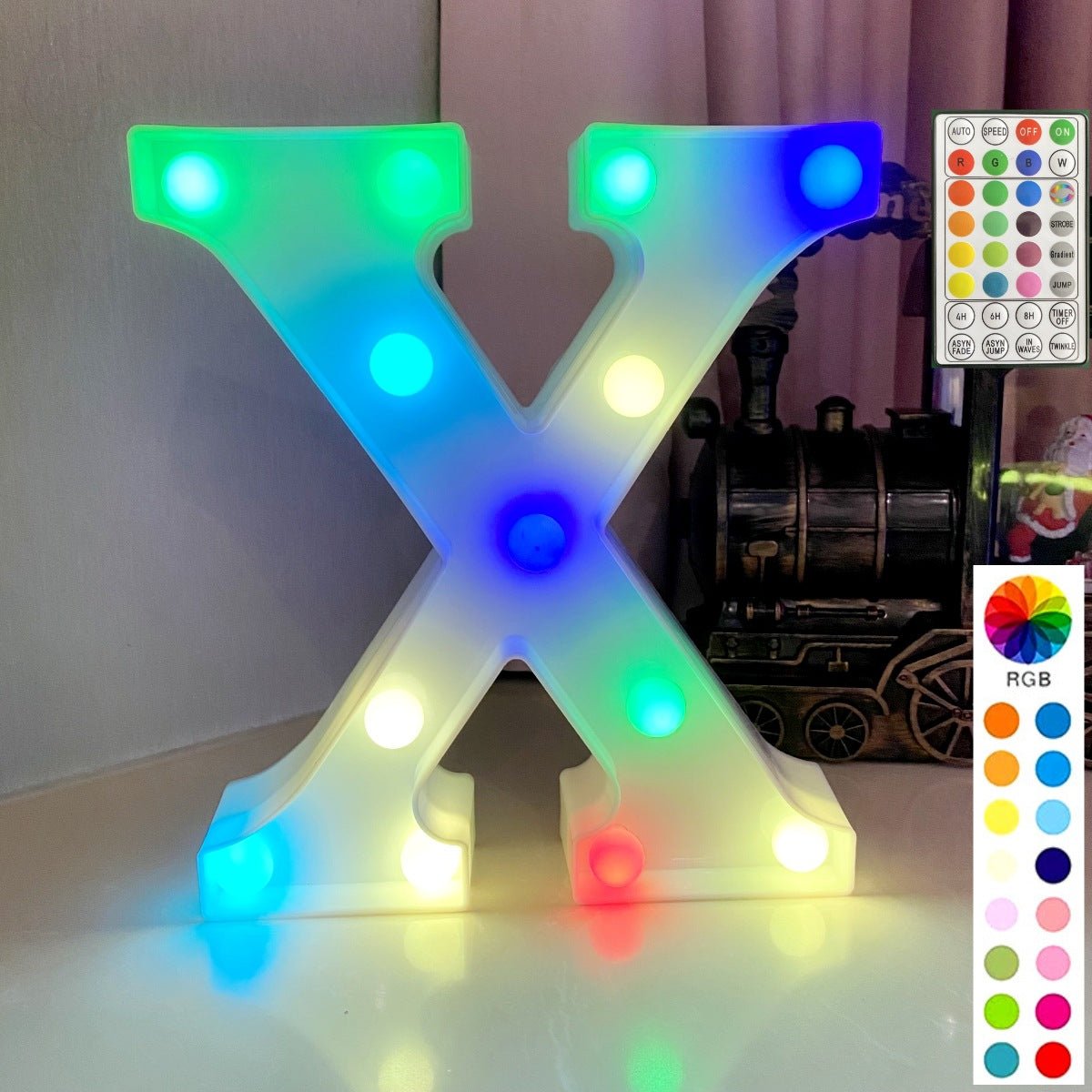 Colorful LED Marquee Letter Lights