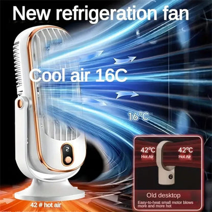 Portable Desktop Air Conditioner Fan with 5 Wind Speed