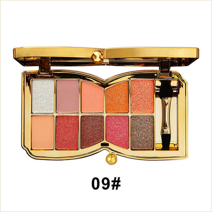 10 Colors Glitter Eye Shadow Palette