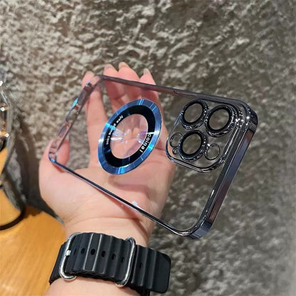 Transparent Magnetic Case For iPhone